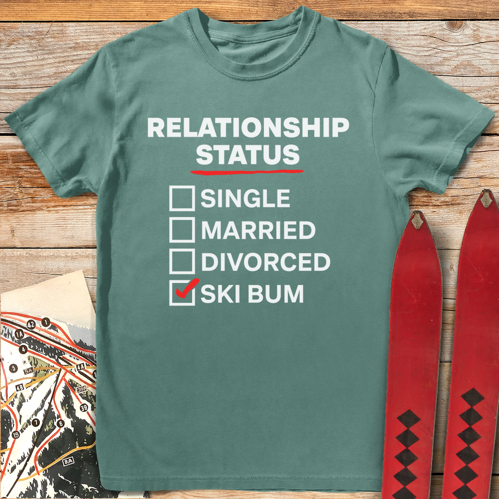741 Relationship Status White - Light Green