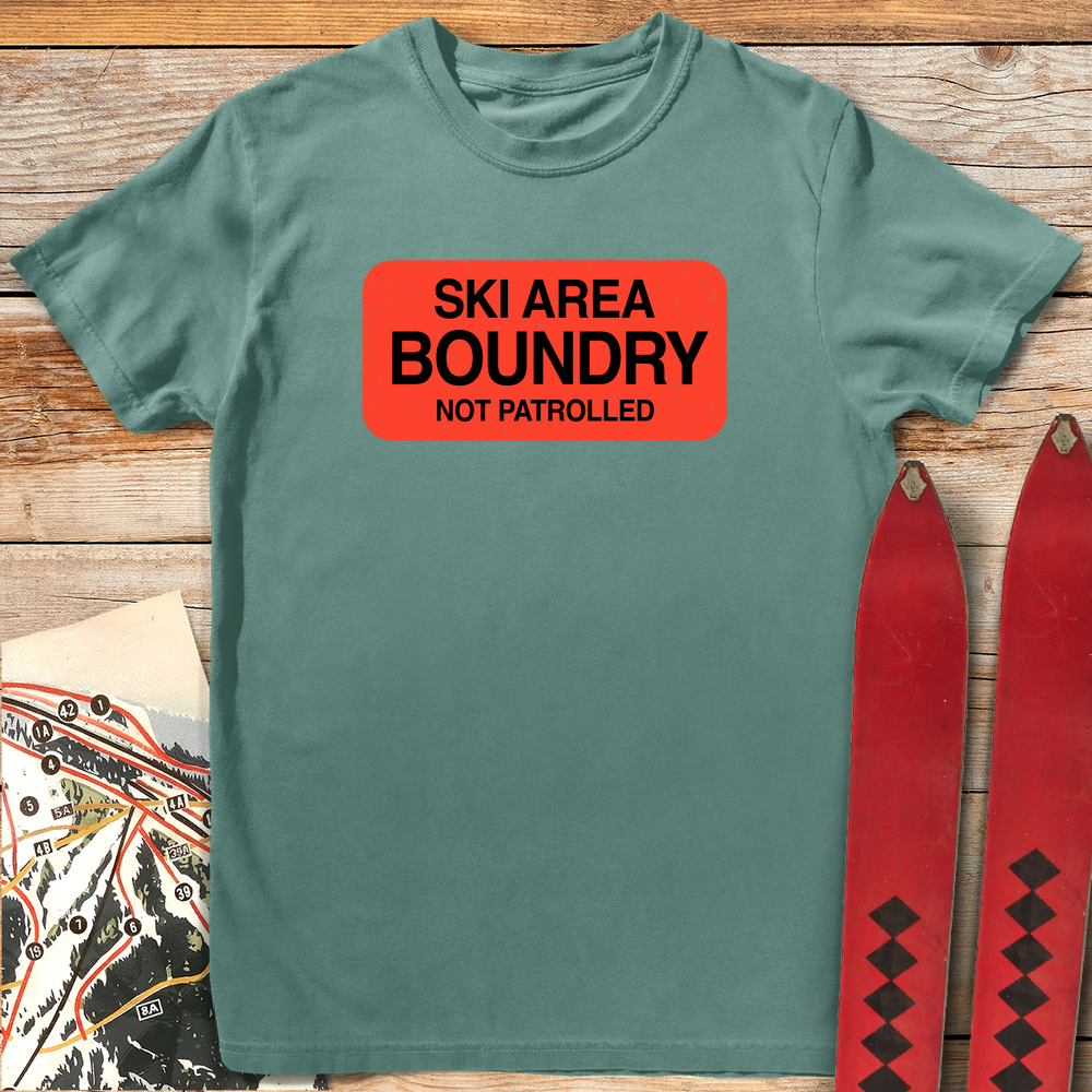 808 Ski Area Boundry - Light Green
