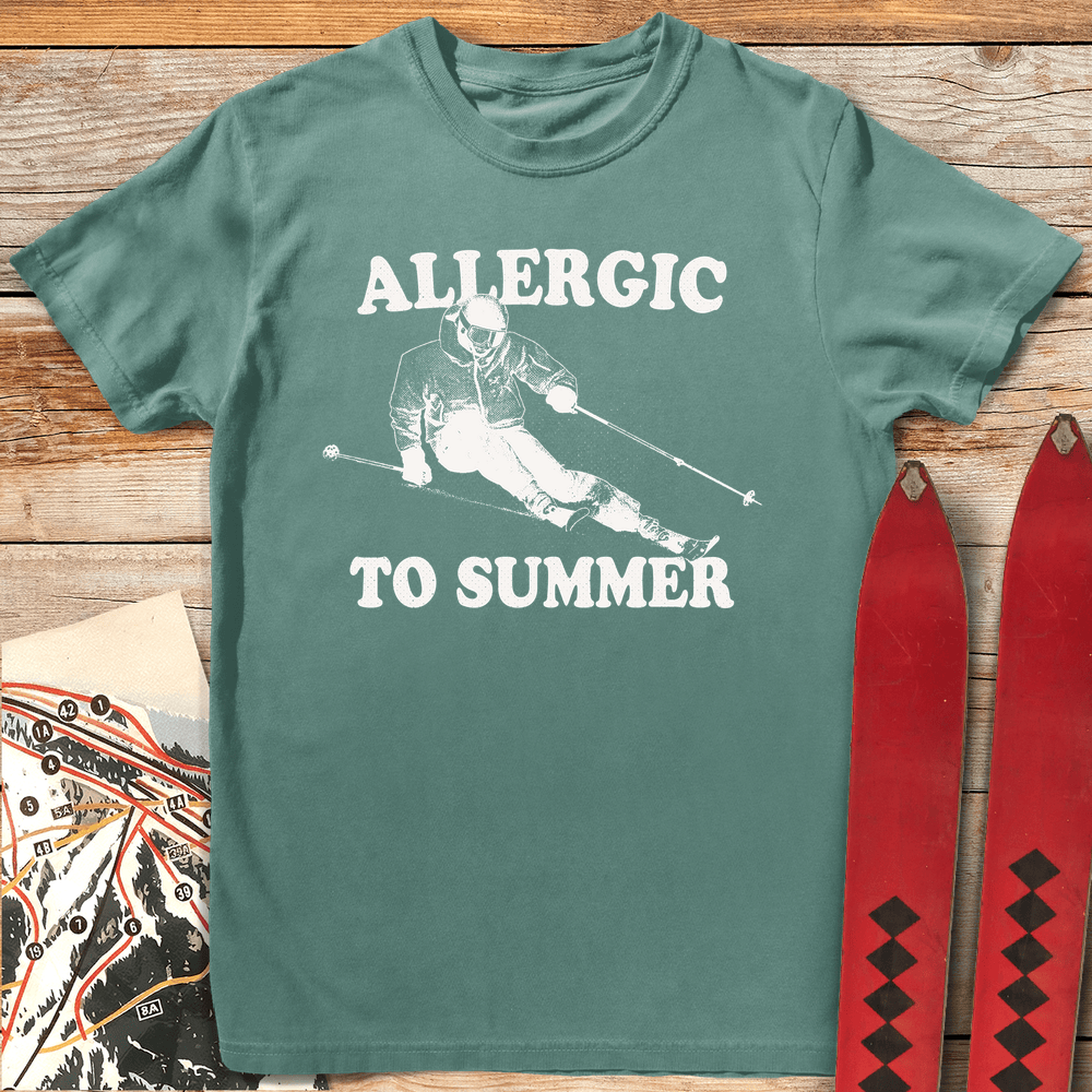 825 Allergic To Summer White - Light Green