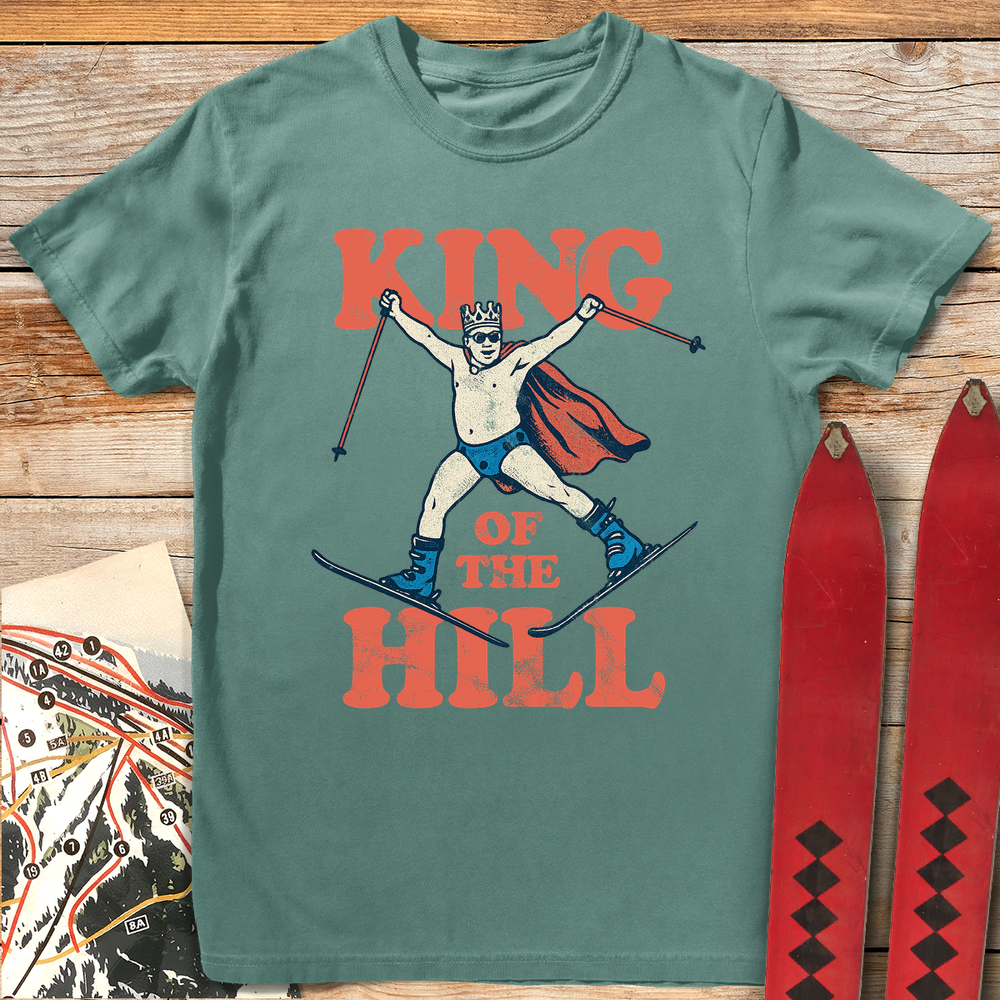 806 King Of The Hill White - Light Green