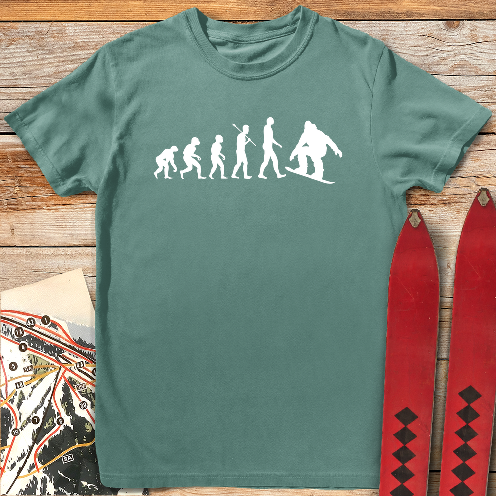 846 Snowboard Evolution White - Light Green