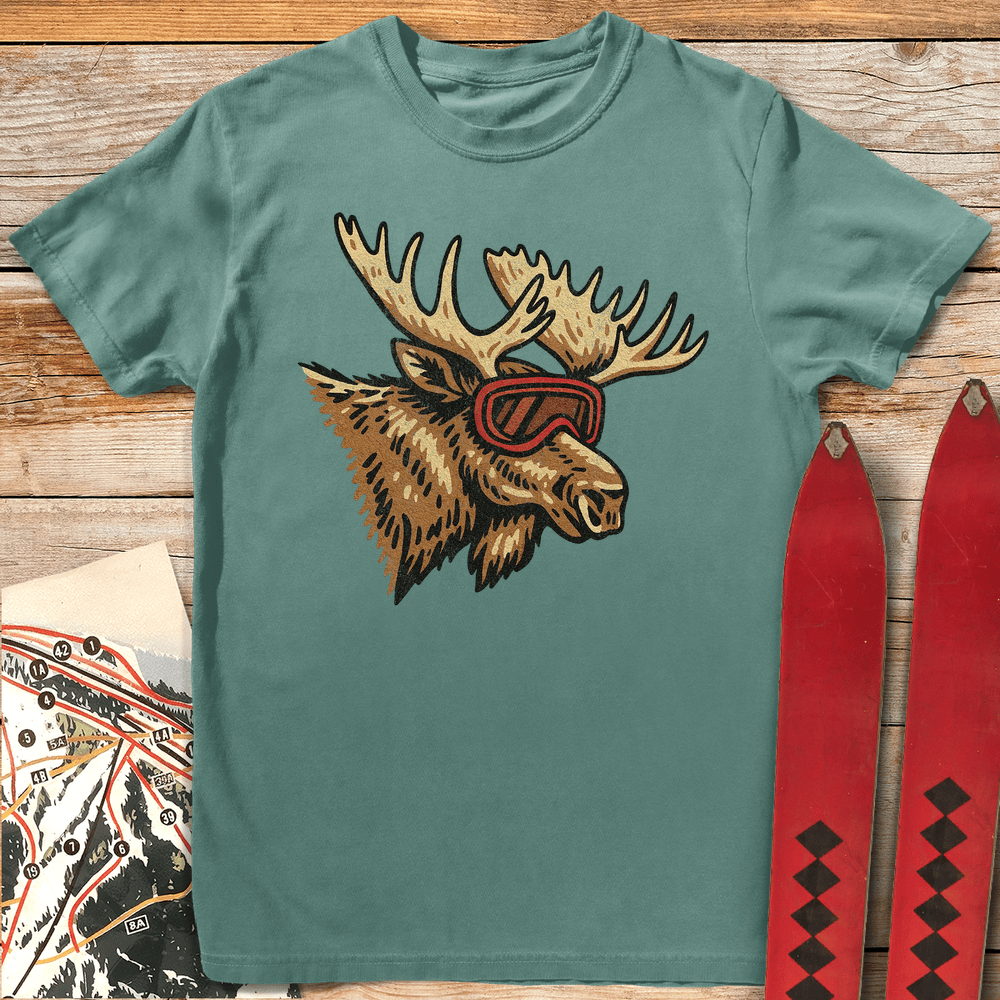 890 Ready Set Moose - Light Green