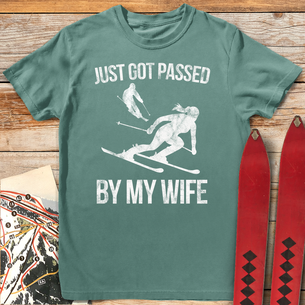 867 Passed By My Wife White - Light Green