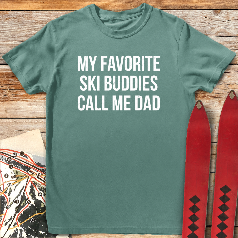 891 Dad Buddy Simple White - Light Green