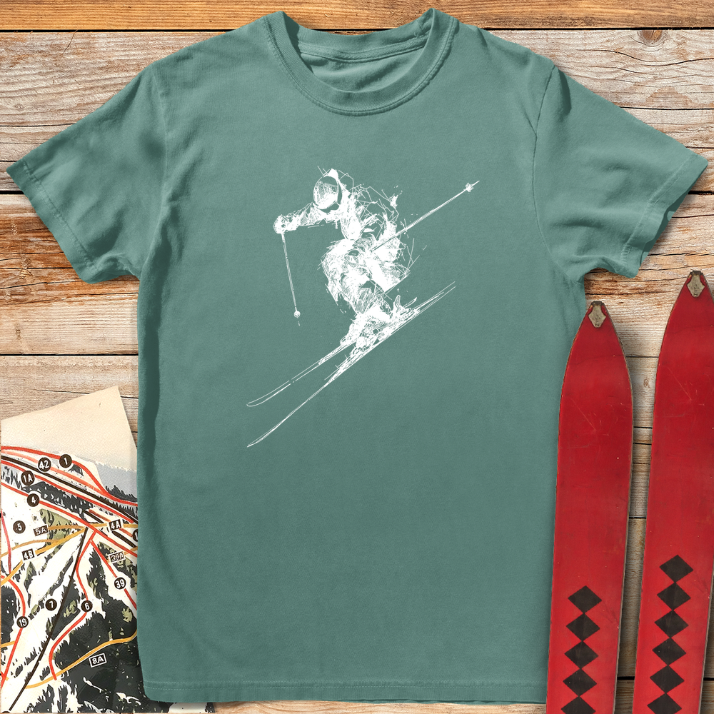 958 Rough Rider White - Light Green