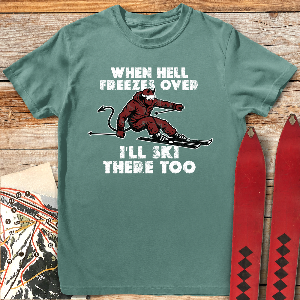 939 When Hell Freezes White - Light Green