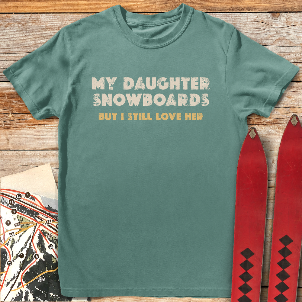 1005 Still Love Daughter White - Light Green