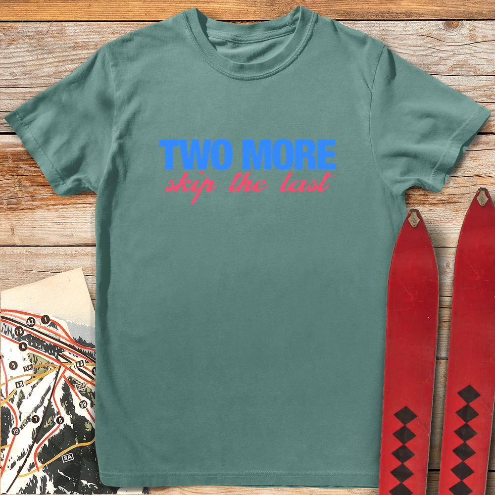 1086 Skip The Last White - Light Green
