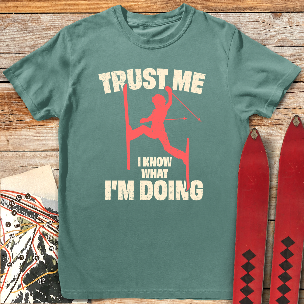 1106 Trust Me White - Light Green