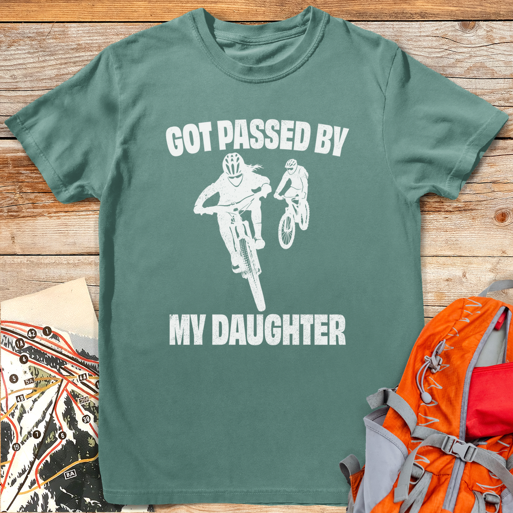1177 Passed By Daughter Bike White - Light Green