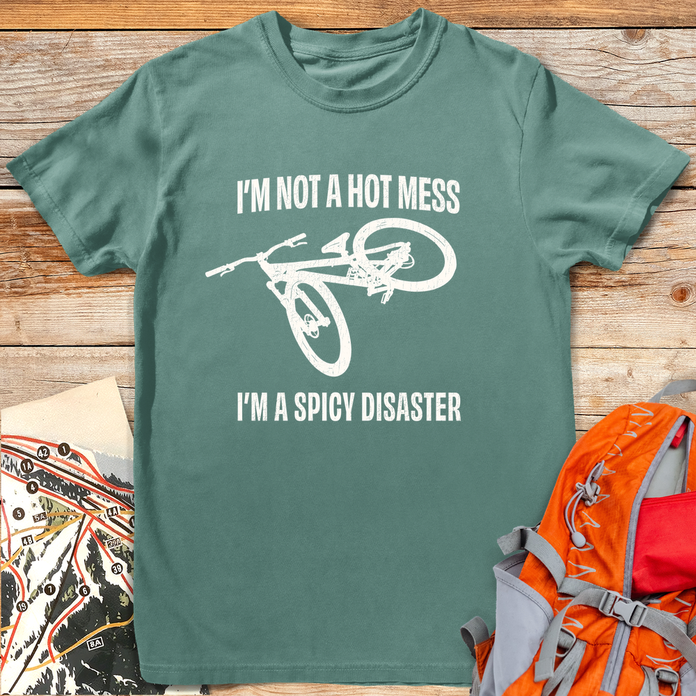 1194 Spicy Disaster Bike White - Light Green