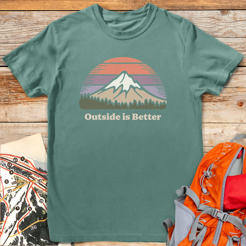 1290 Outside Is Better - Light Green