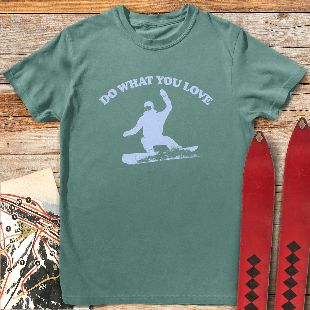 1285 Do What You Love White - Light Green