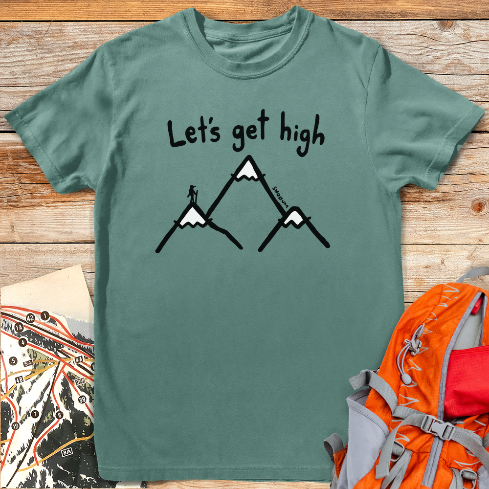 1301 Lets Get High - Light Green