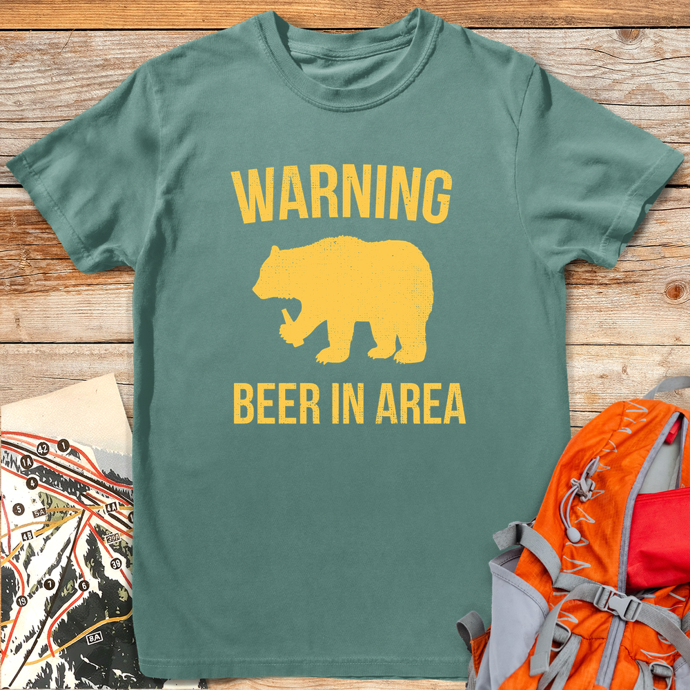1313 Beer In Area White - Light Green
