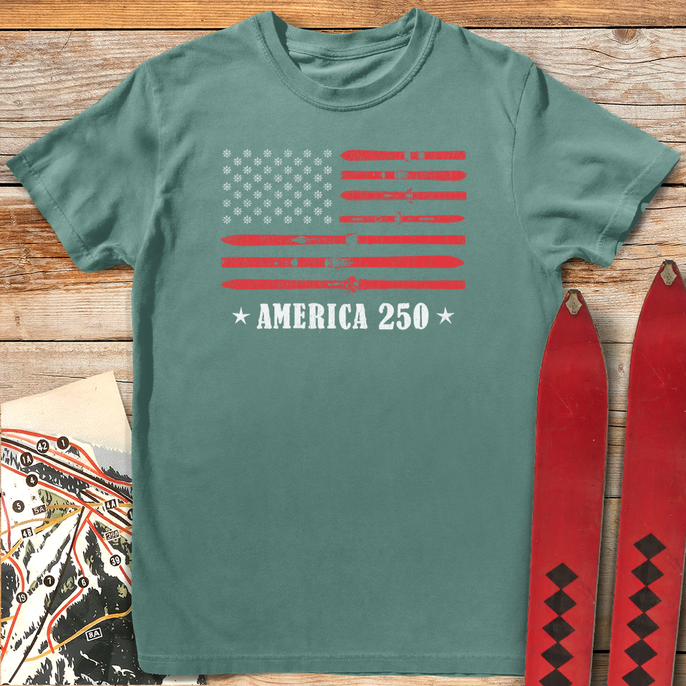 1327 American Skier 250 - Light Green