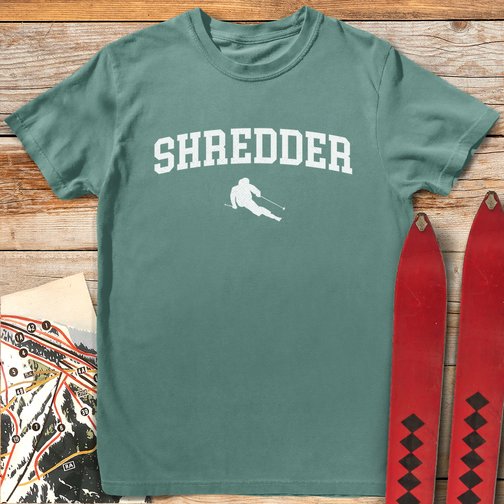 1357 Varsity Shredder White - Light Green