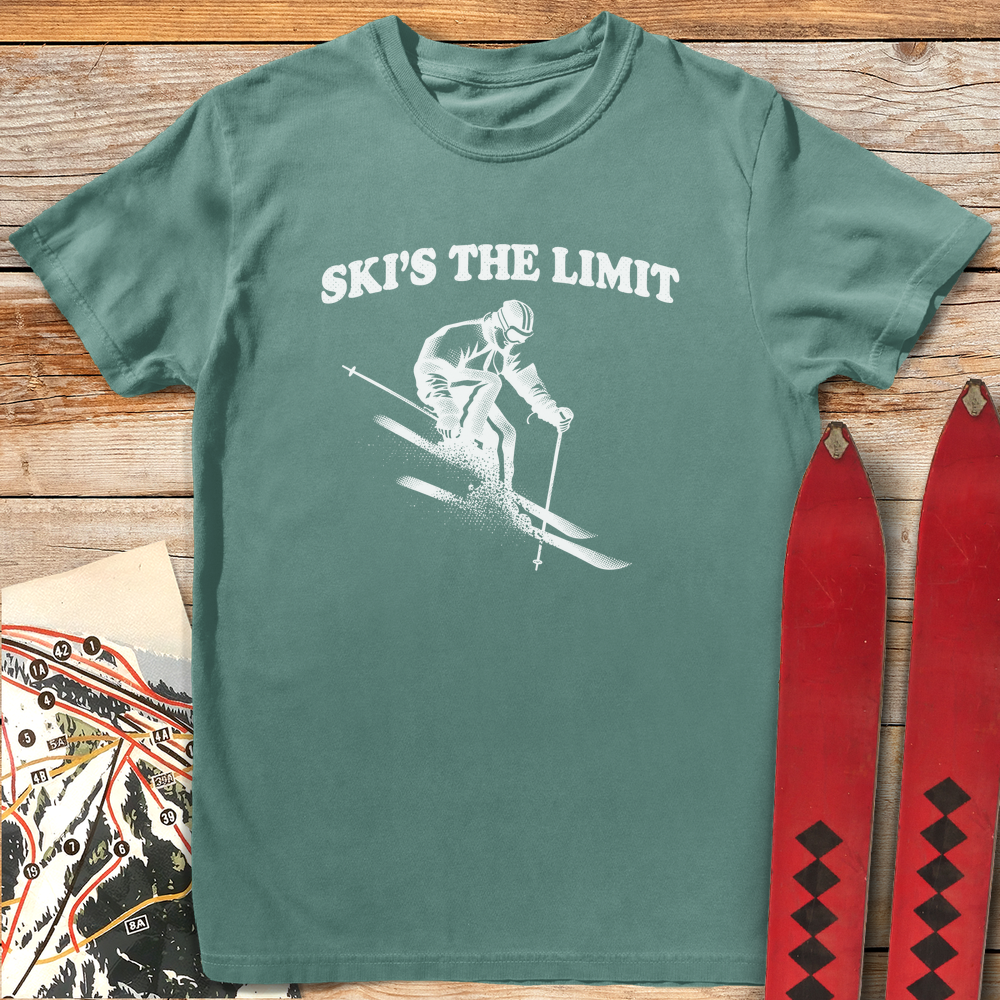 1383 Ski S The Limit White - Light Green