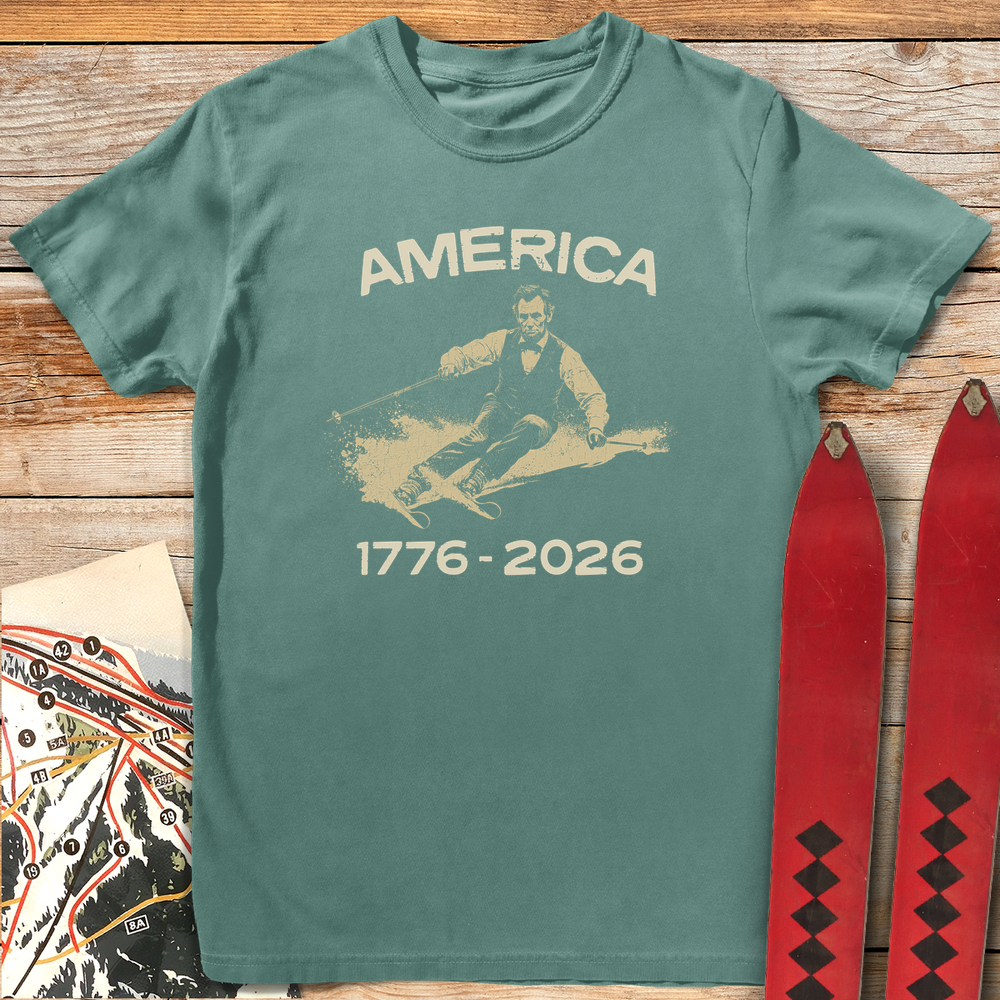 1426 Lincon Ski Usa 250 - Light Green