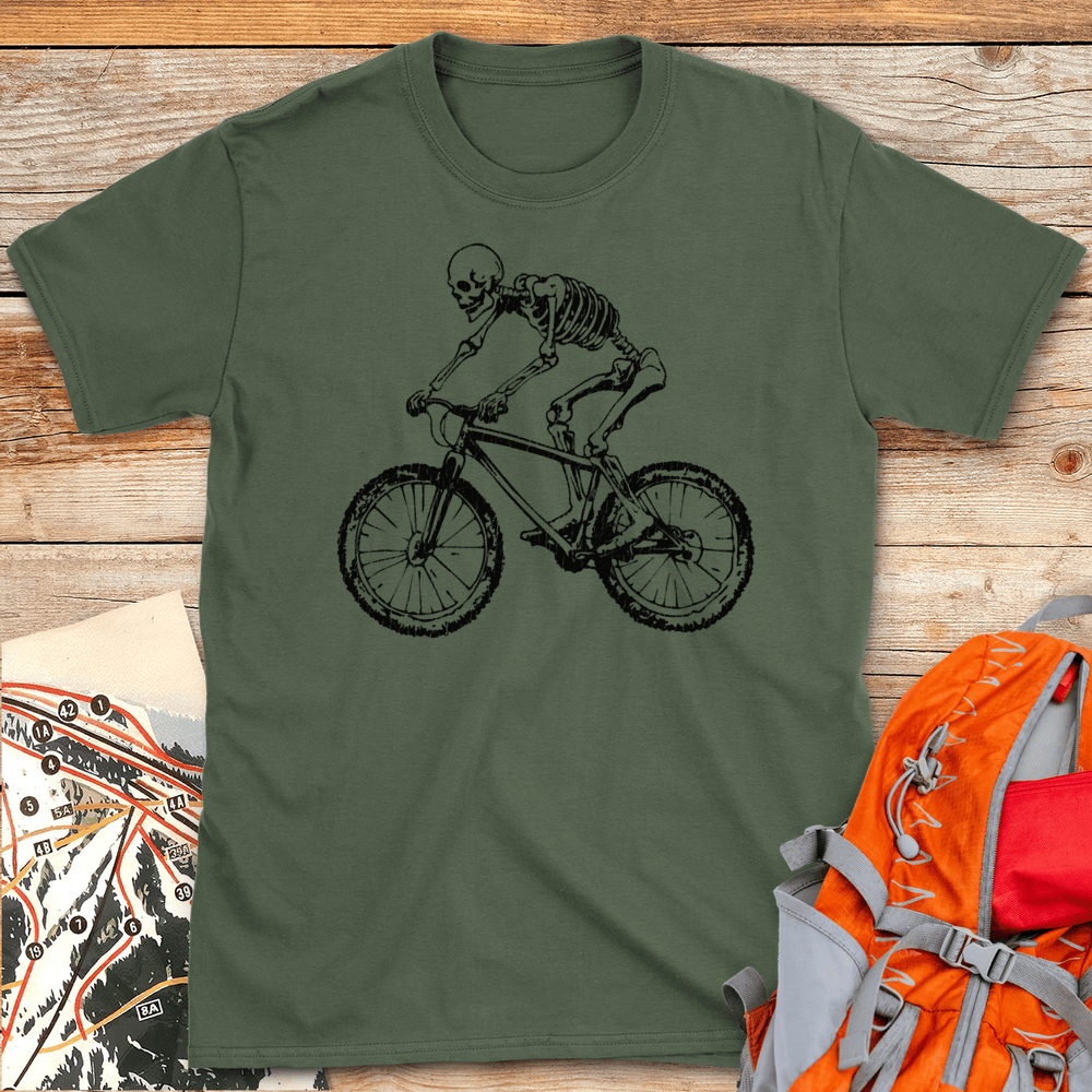 388 Skeleton Biker - Military Green