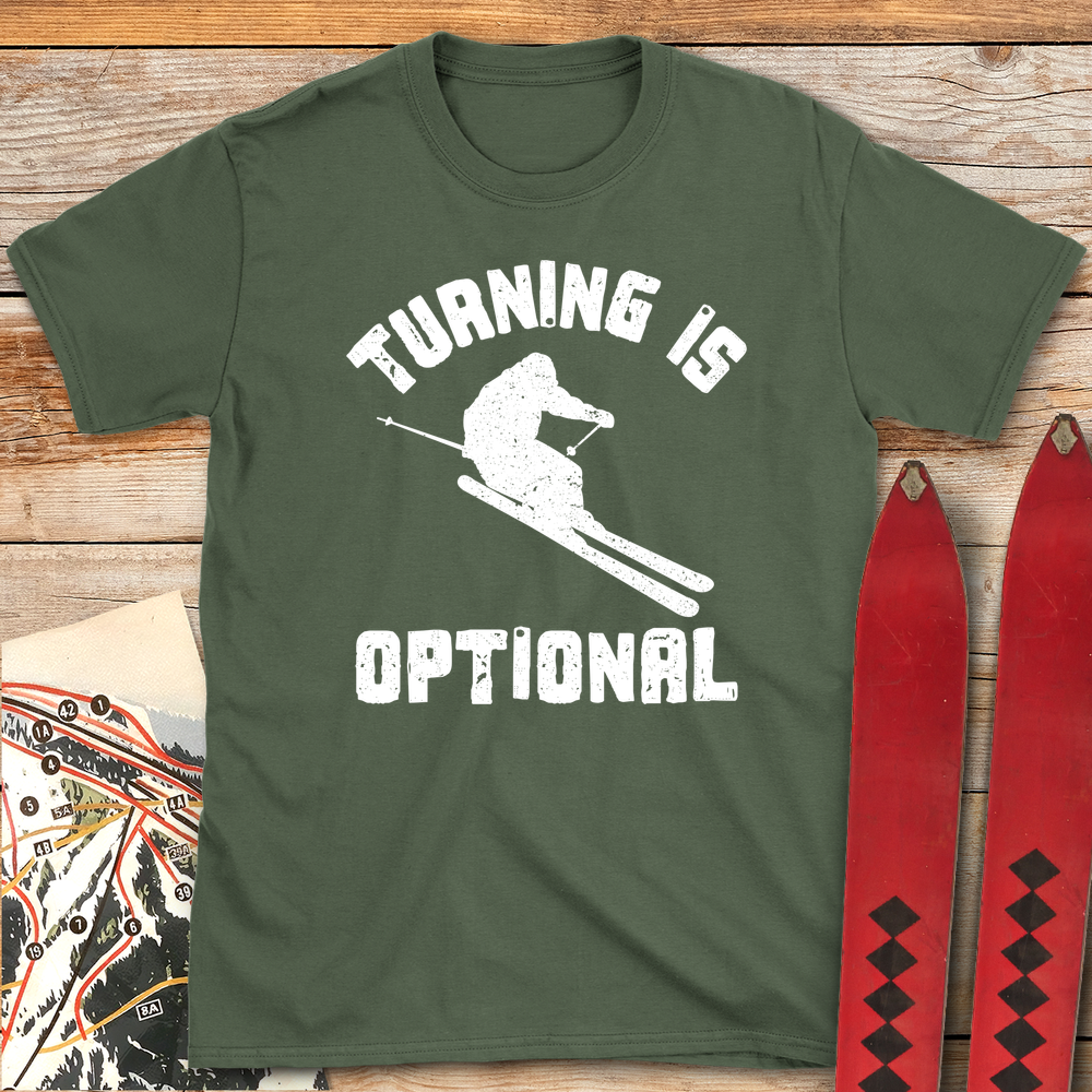 553 Turning Optional White - Military Green
