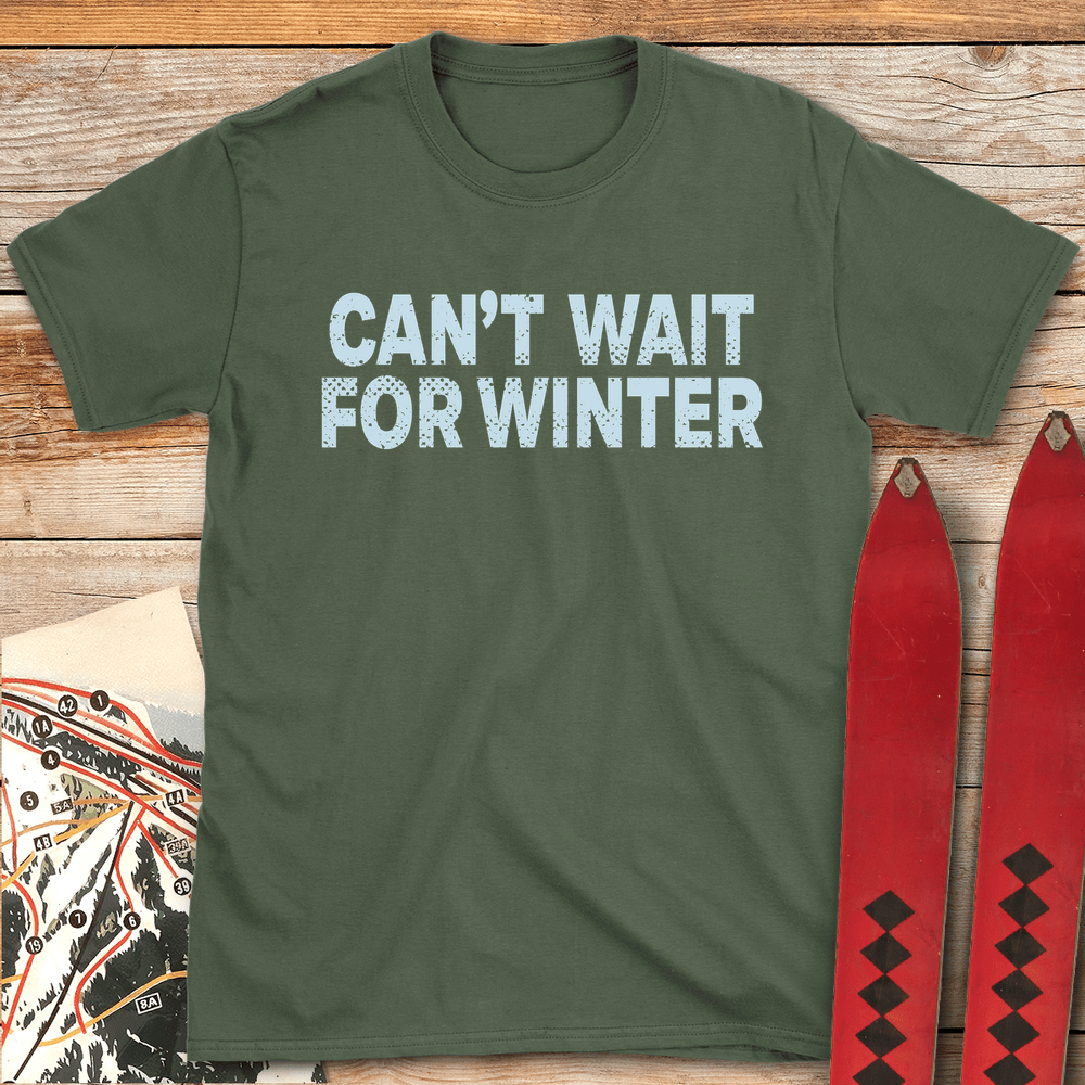 756 Winter Is Coming White - Military Green