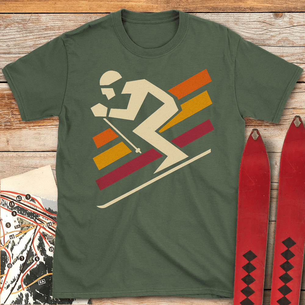 747 Angle Rider White - Military Green