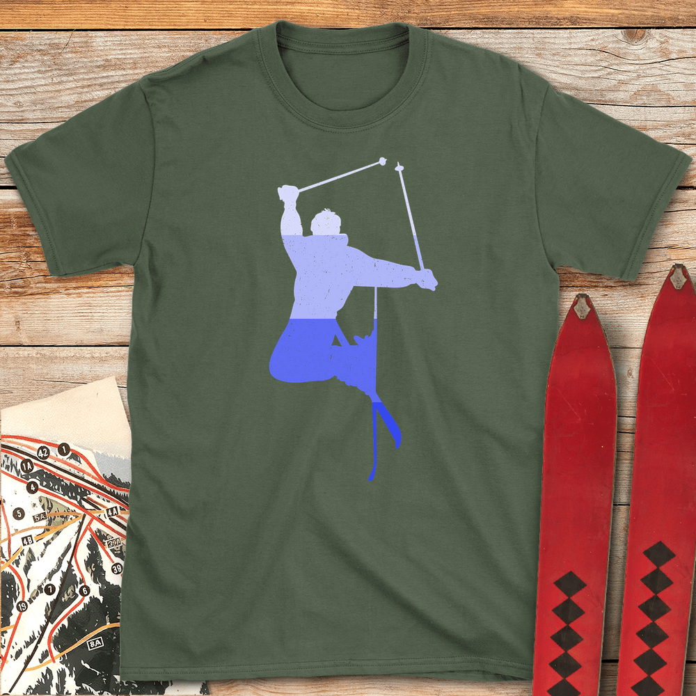 810 Back Scratcher White - Military Green