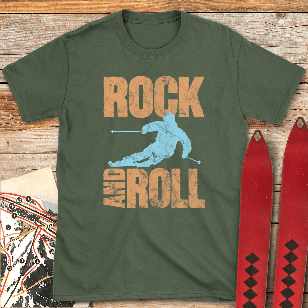 856 Rock And Roll White - Military Green