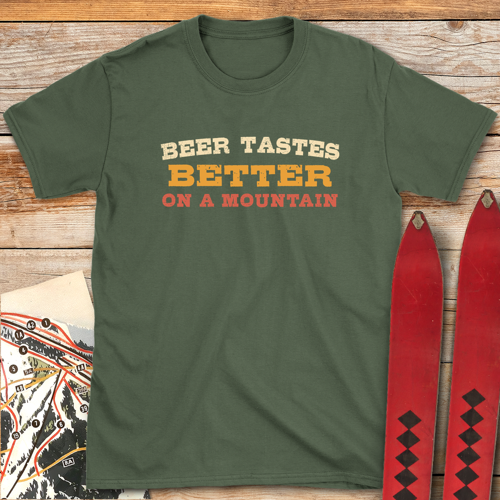 961 Better Beer White - Military Green