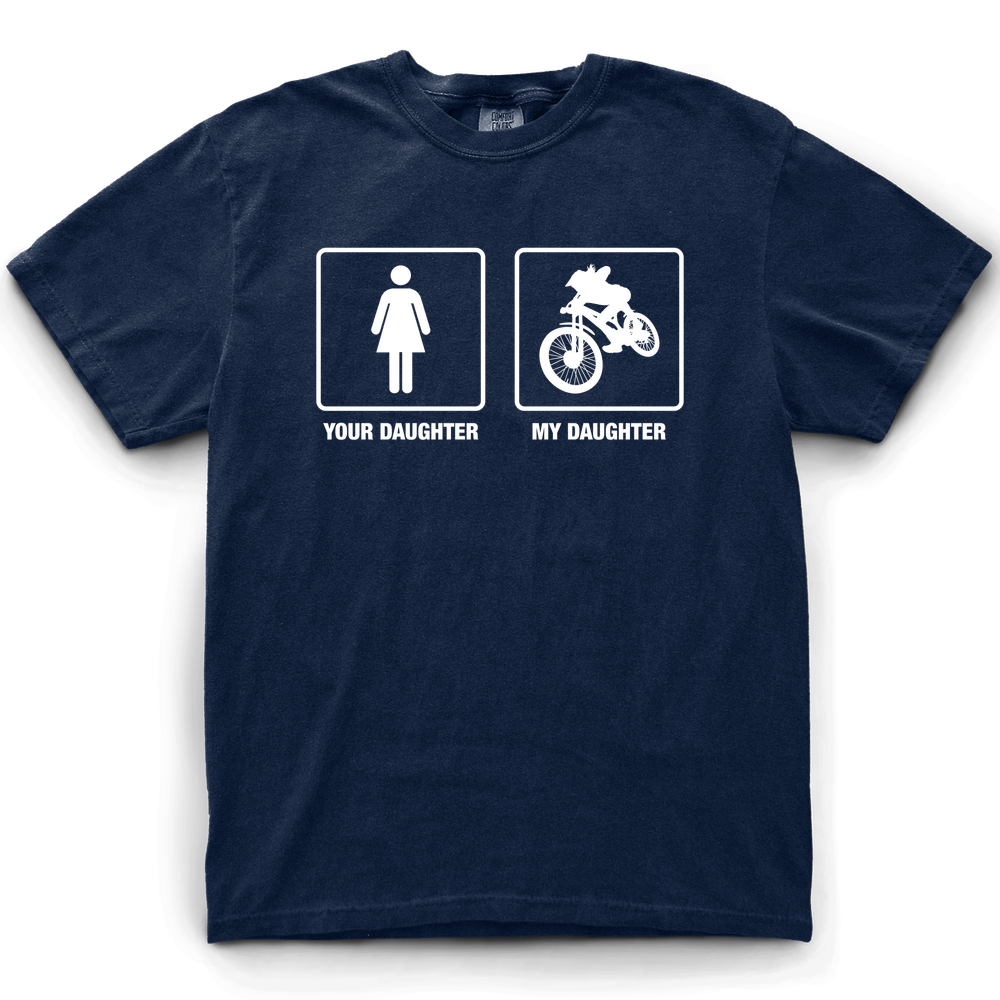 Daughter Bikes T-Shirt - Navy