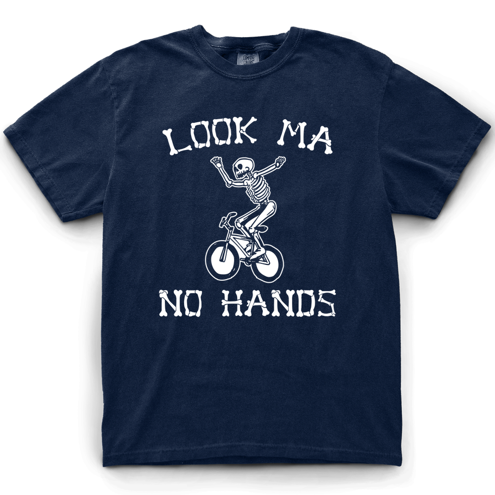 Look Ma No Hands T-Shirt - Navy