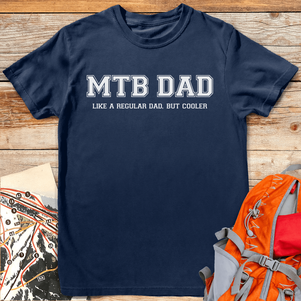 MTB Dad White - Navy