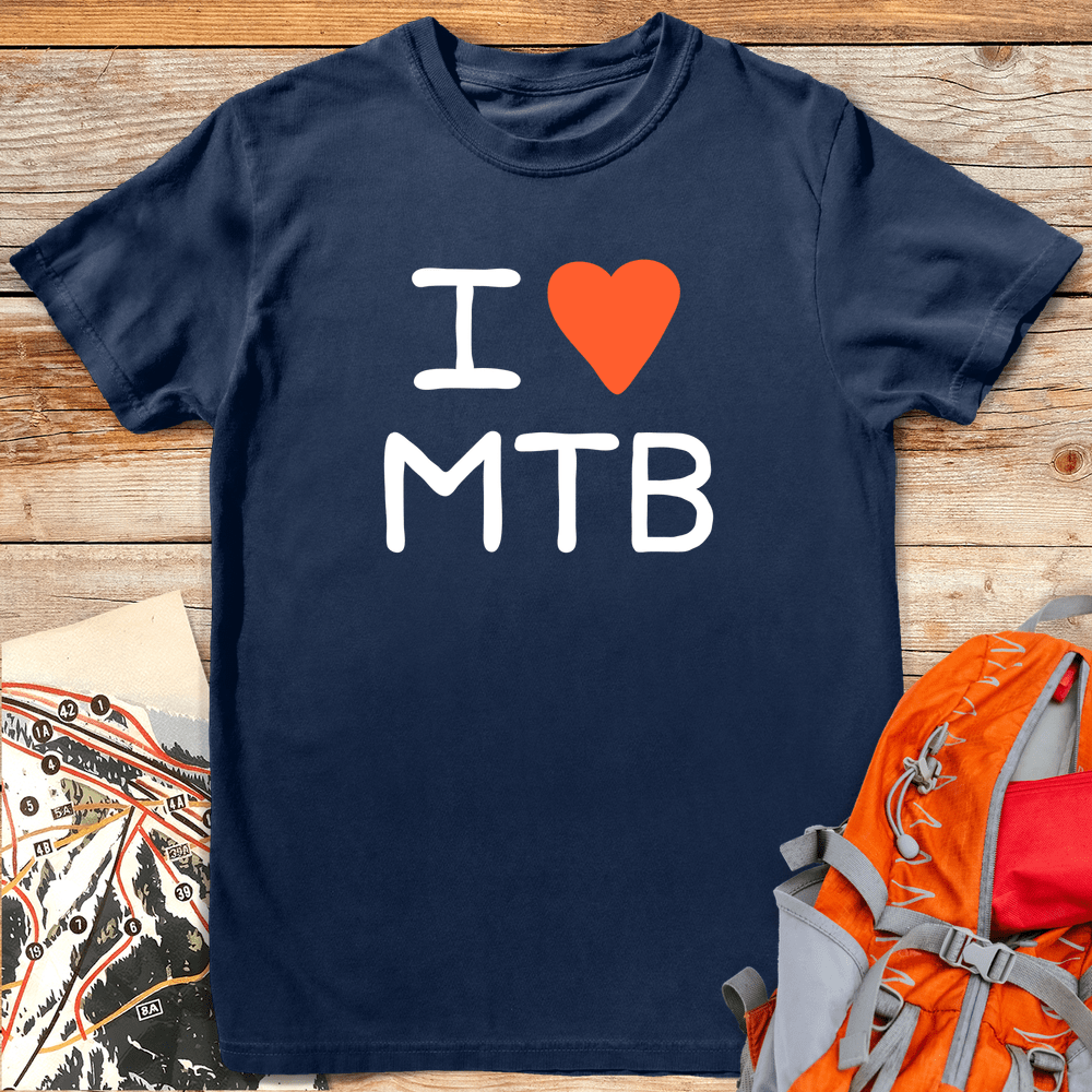 467 I Love MTB - Navy