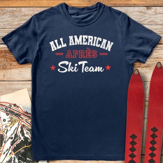 525 All American Ski Team White - Navy