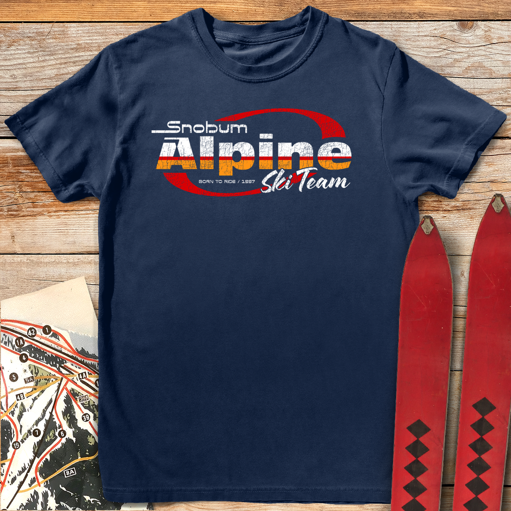 514 Alpine Ski Team White - Navy