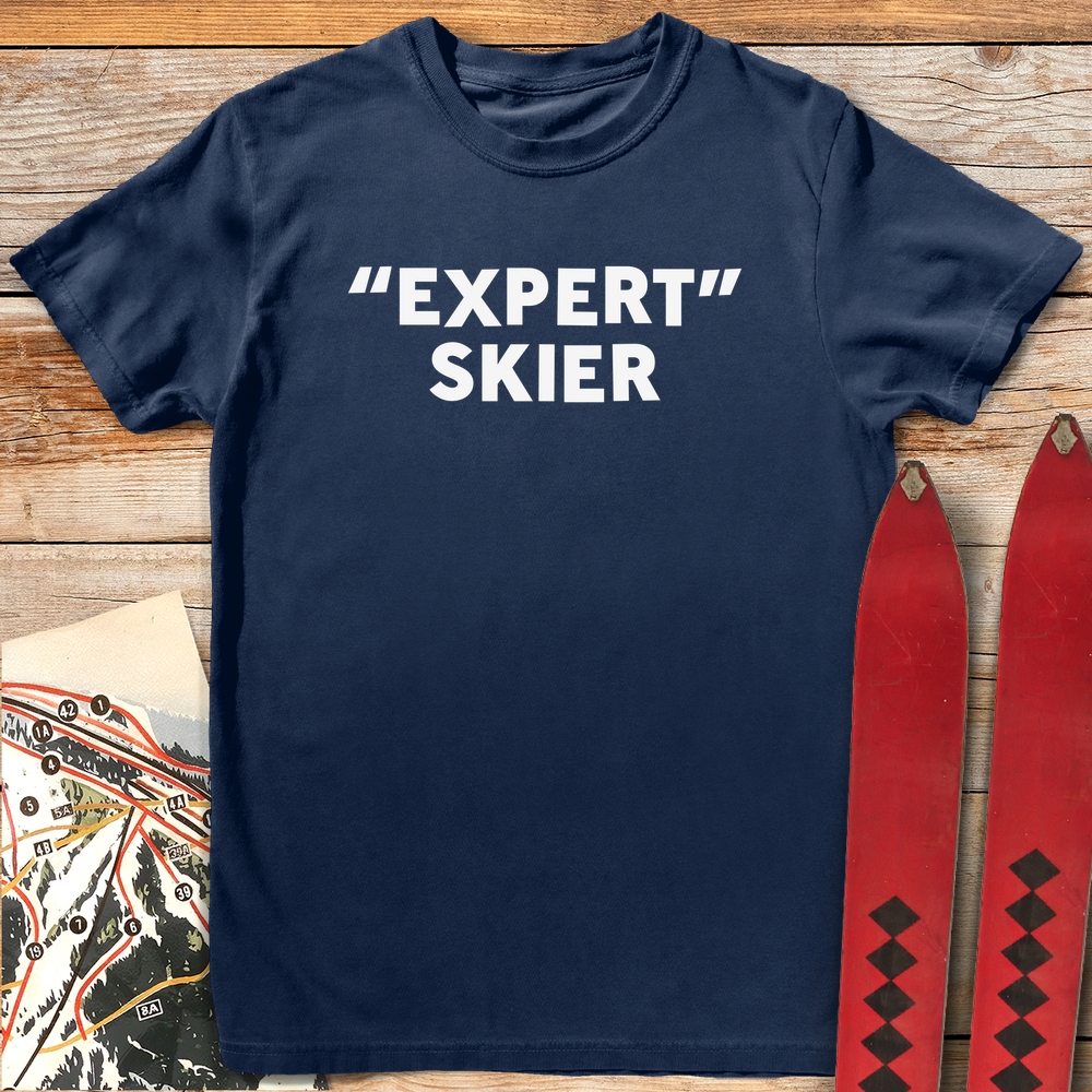 535 Expert Skier White - Navy