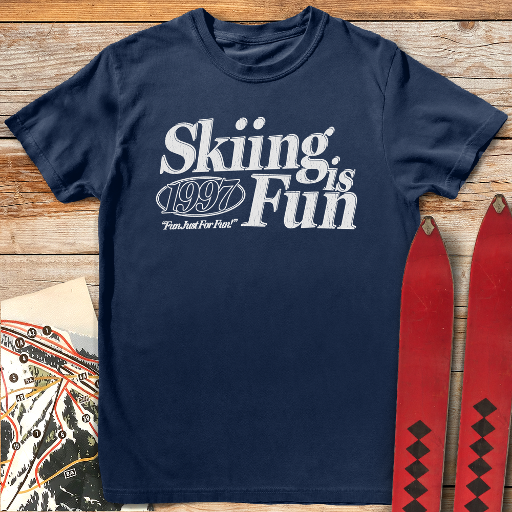 534 Ski Fun 97 White - Navy