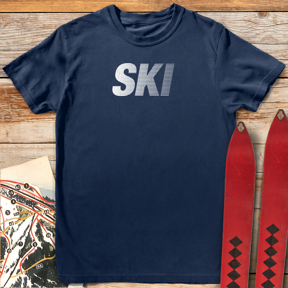 555 Faded Ski White - Navy