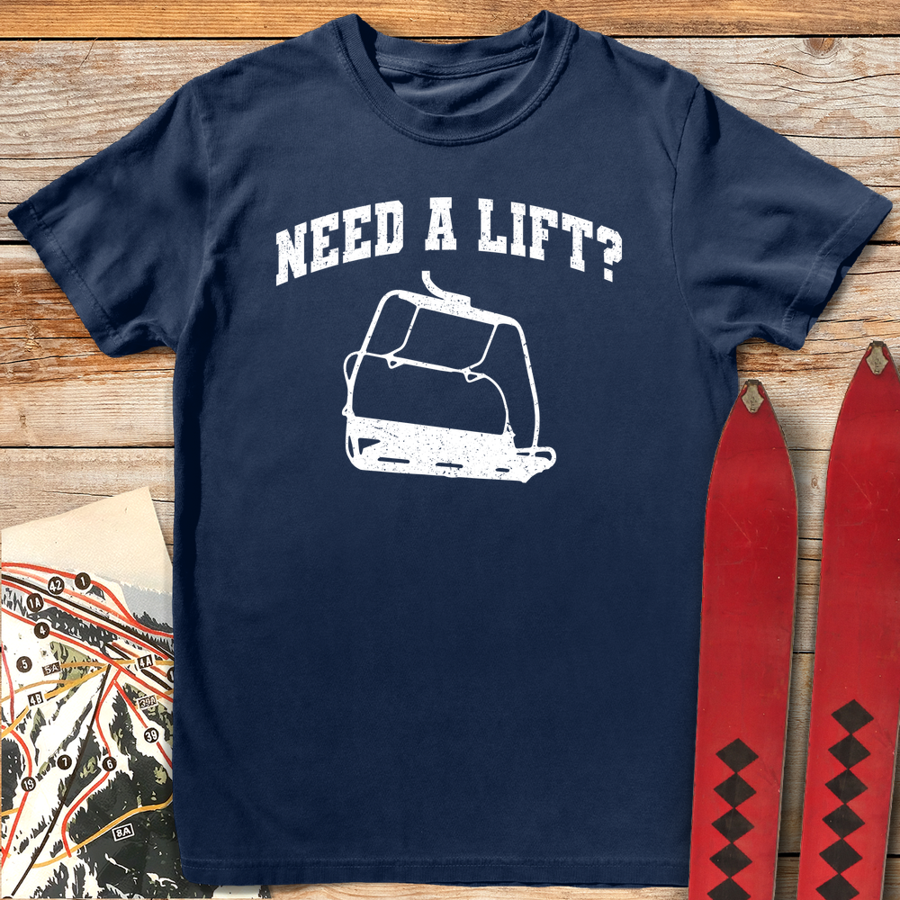564 Need A Lift White - Navy