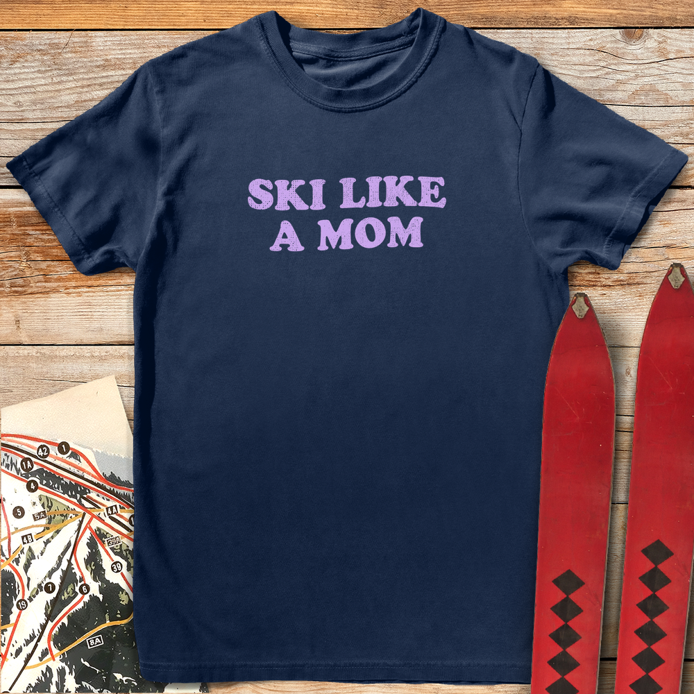 597 Ski Like A Mom Black - Navy