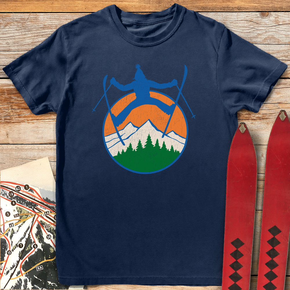 590 Over The Mountains White - Navy