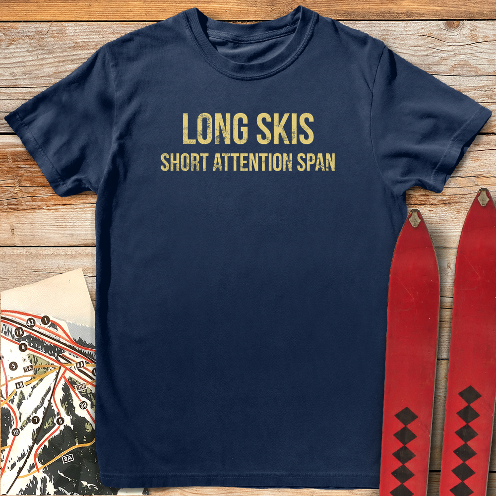657 Adhd Skier White - Navy