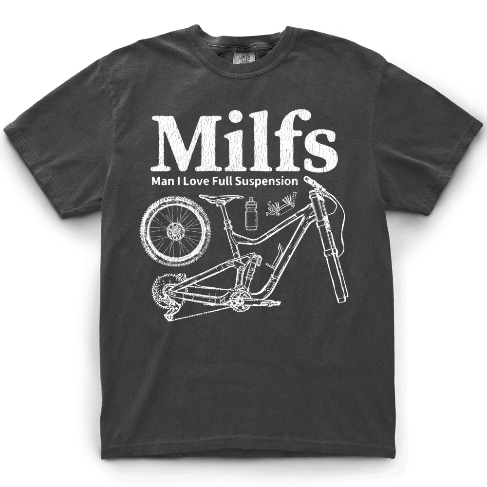 Full Suspension T-Shirt - Pepper
