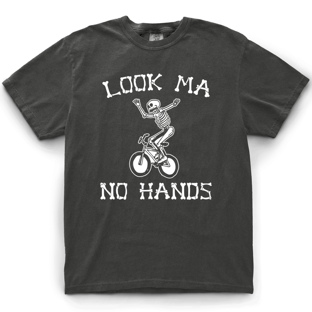 Look Ma No Hands T-Shirt - Pepper