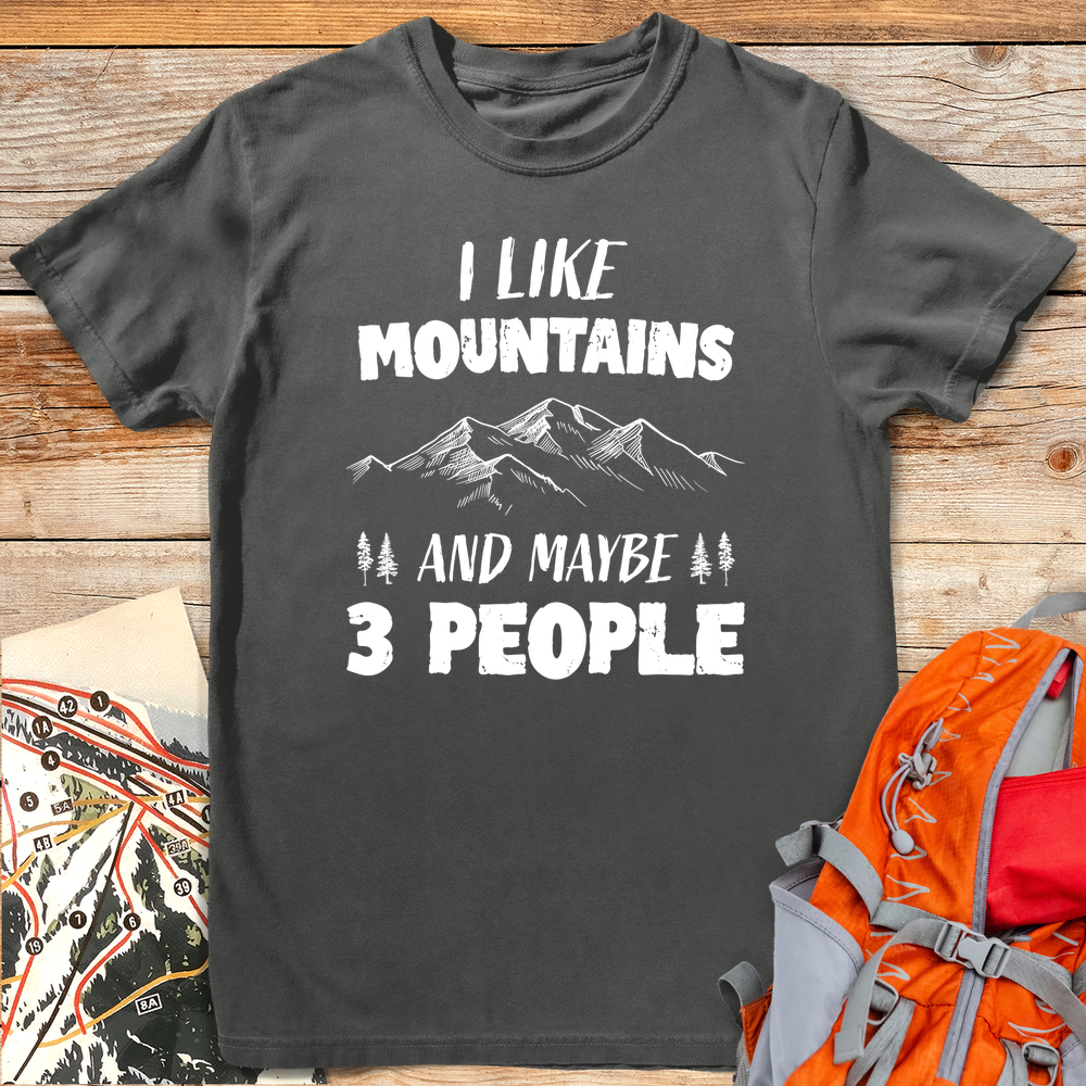405 Mountains 3 People White - Pepper