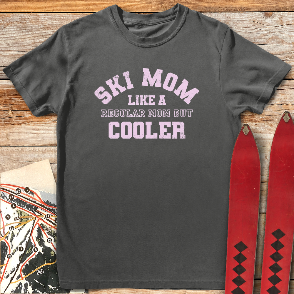 593 Varsity Ski Mom White - Pepper