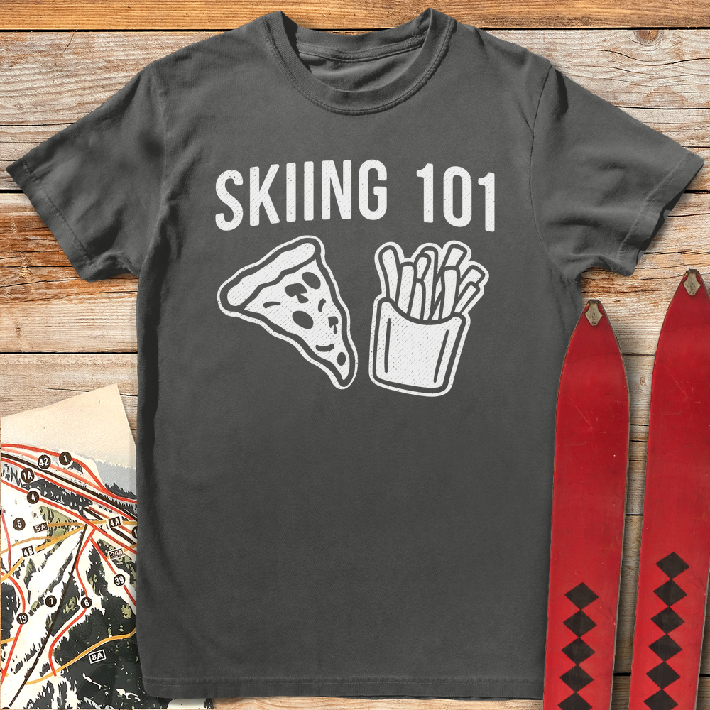 644 Skiing 101 White - Pepper