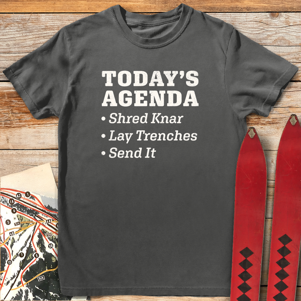 691 Todays Agenda White - Pepper
