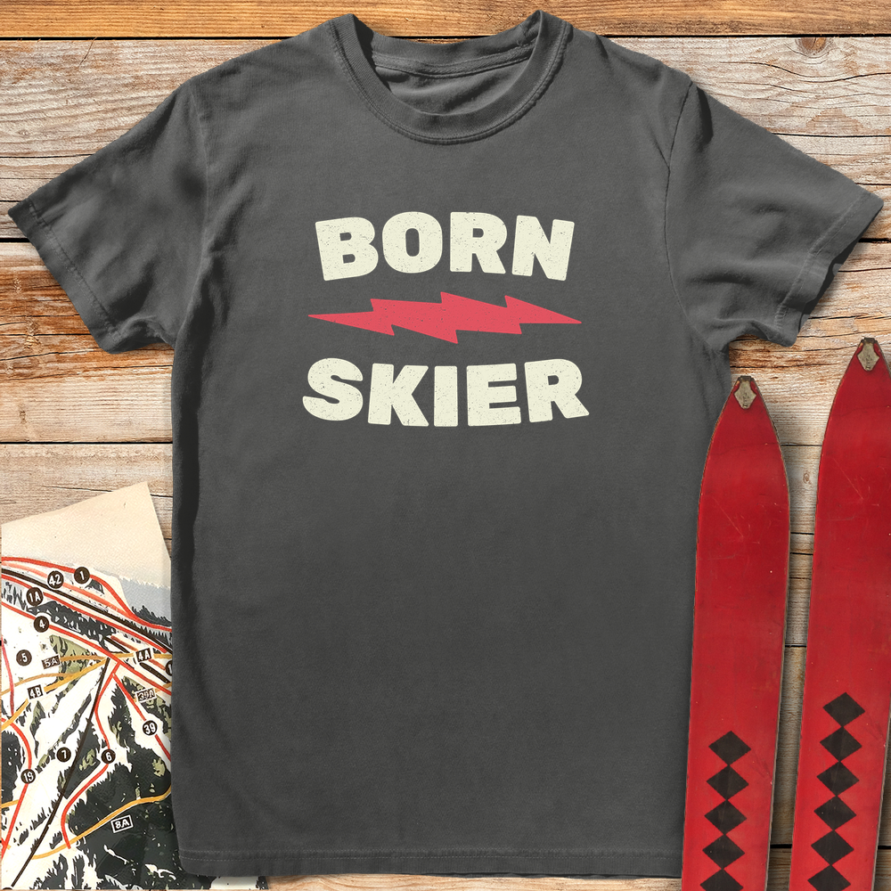 816 Born Skier White - Pepper